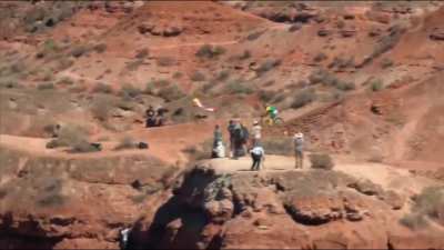 (Oct 19, 2025) Red Bull athlete Adolf Silva suffers a brutal crash at Rampage, now staying positive through recovery✊🏻