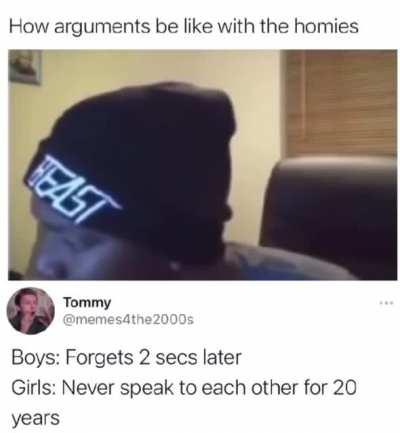 Me and the bois are just homiesexual<3