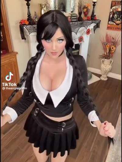 Wednesday Addams by Angie Griffin