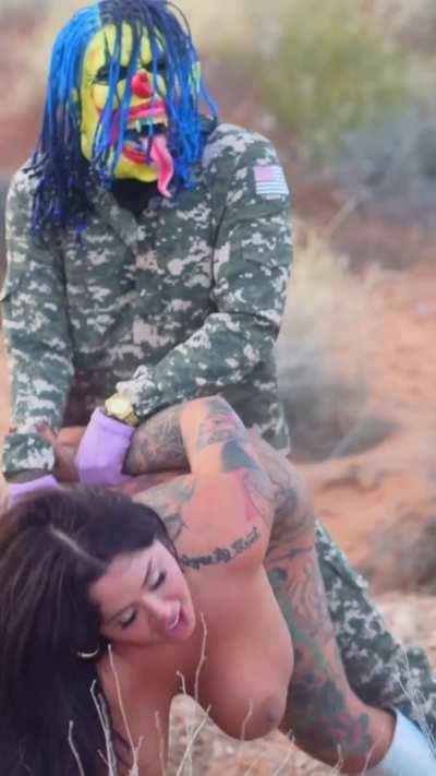 Getting wood in the woods