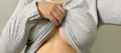 Forgot to wear a bra, again 🙈