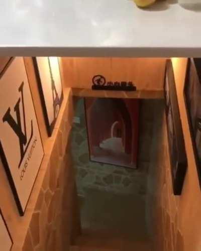 This amazing secret base