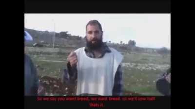 Israeli settler goes full retard: 