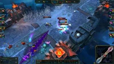 my first pentakill with the saltwater thundercock (killed vi 3 seconds ebfore the clip)