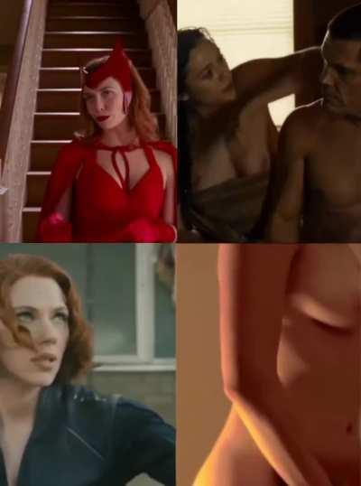 Imagine if Scarlett Johansson and/or Elizabeth Olsen each started their own Onlyfans Account and were taking requests from subscribers for their next video shoot. What would you request from them?