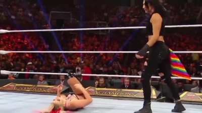 Alexa Bliss belly punching compilation