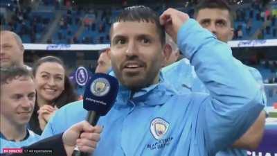 Agüero on his goal vs. QPR: 