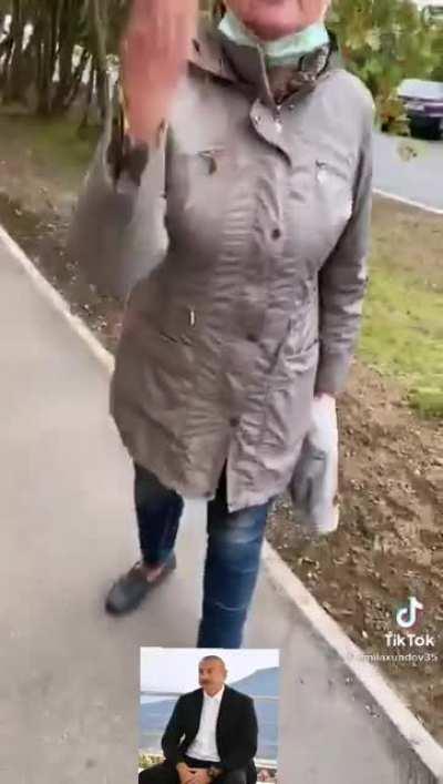 The most Azerbaijani-loving Russian woman