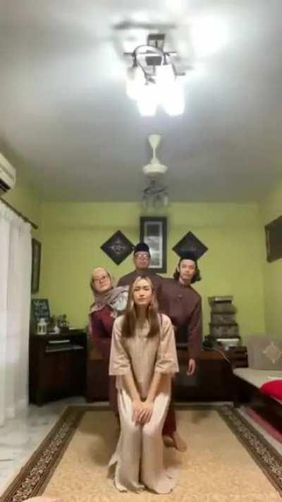 Fun family dance