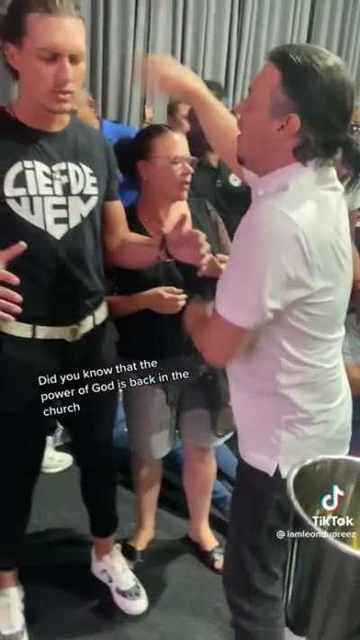 a typical sunday at the church