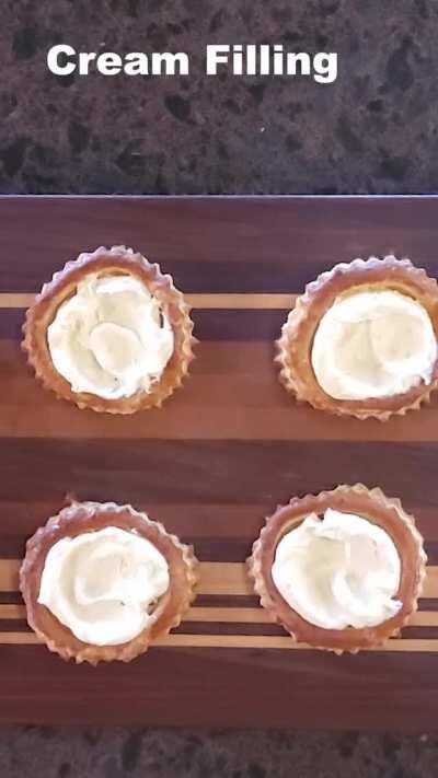 Strawberry & Orange Cream Crispy Pastry | Impressive, Quick, Amazing! My original creation ... recipe in comments.