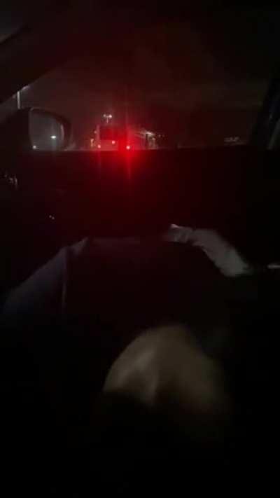 Sucking him in my sneaky spot