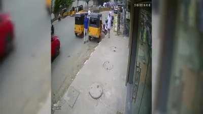 Accident in Chennai, India