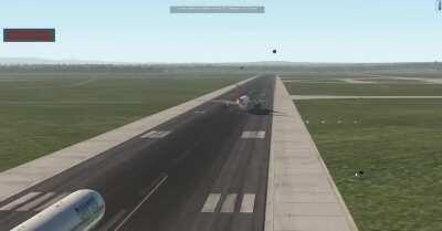 [X Plane 11] Just a regular takeoff...
