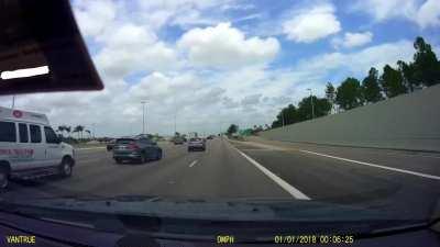 Guess I'm taking this exit today? Warning: Colorful language.