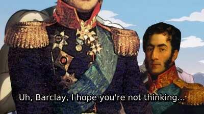 Russian generals plan against Napoleon