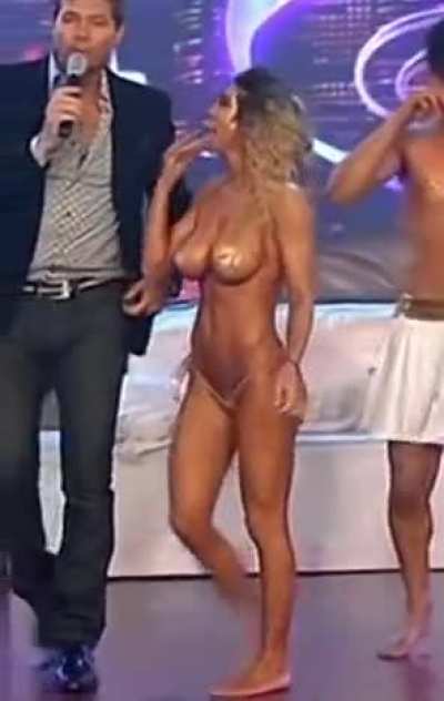 Petite Spanish Dancer with Fantastic Tits