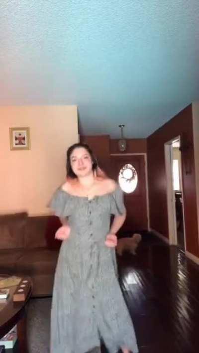 Tori celebrating 180k on TikTok