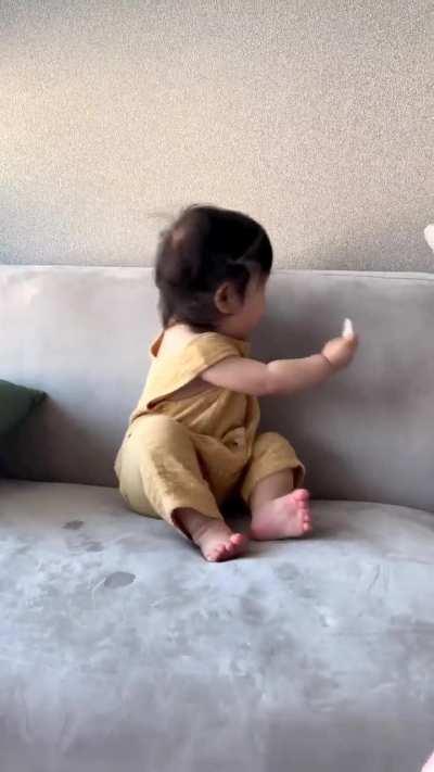 She wanted to try that too