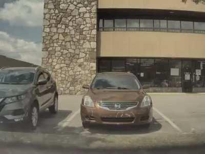 A Thief Attempted To Steal The Car, Got Instant Karma.......