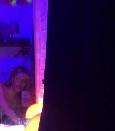 Serving cake at my sleepover party :3 would you take a slice? 🍰 