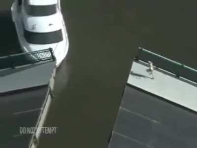 He's not going to make it... wait what?