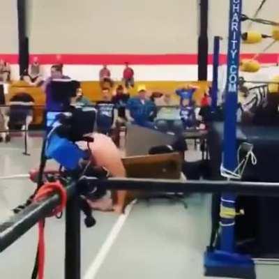 This can't possibly be staged