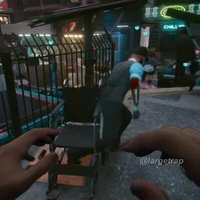 [Cyberpunk 2077] “The physics in this game is insane!”