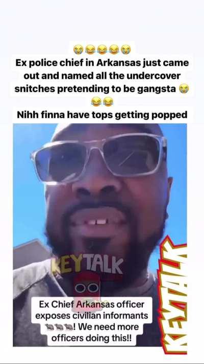 Ex police chief exposes the Gunna's and DKs in his city