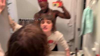 the whites of my eyes... that's how deep this man be going