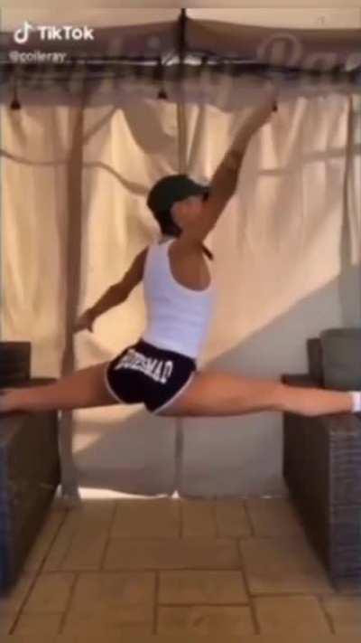 Compilation of her cheeks jiggling.