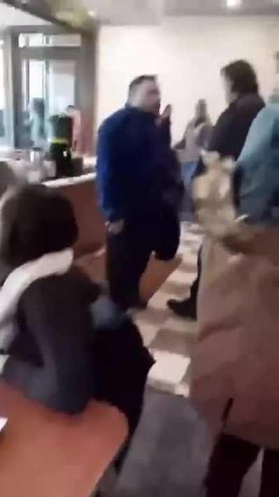 Man lets Democrats know what he thinks of them.