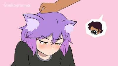 Cat ears and happy tears