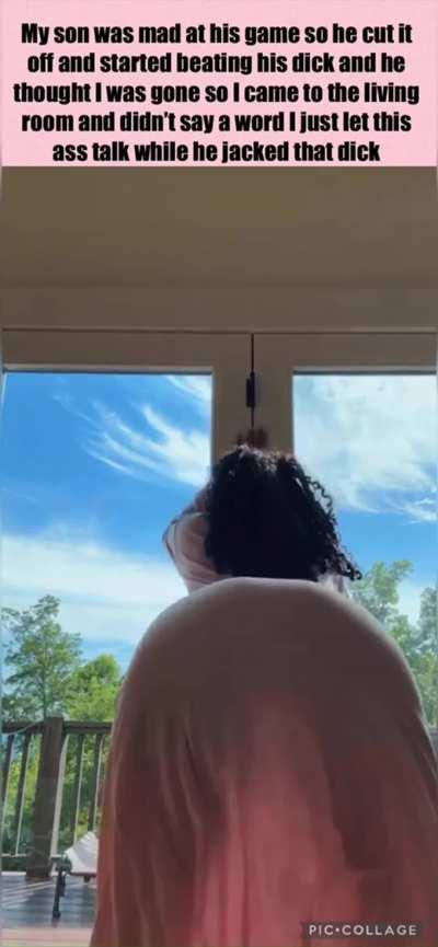 I helped my son release some built up tension from the game