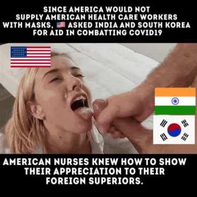 The “Best Country” in the world couldn’t even provide masks to health care workers during a pandemic? Pathetic