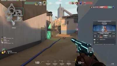 Raze thinks Killjoy is a Goomba