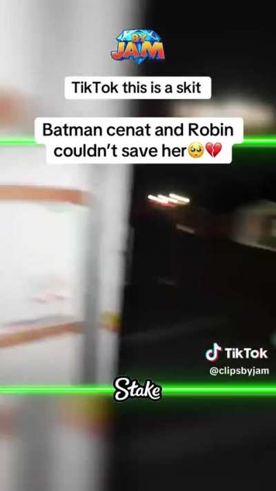Oh no Batman and Robin couldn't save her