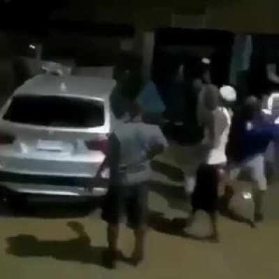 WCGW after you flip a vehicle (almost knocked out)