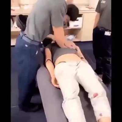 I don’t think that’s how you do CPR