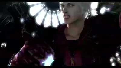 Nero punching dante for 25 second (i don't know why but this makes me laugh)