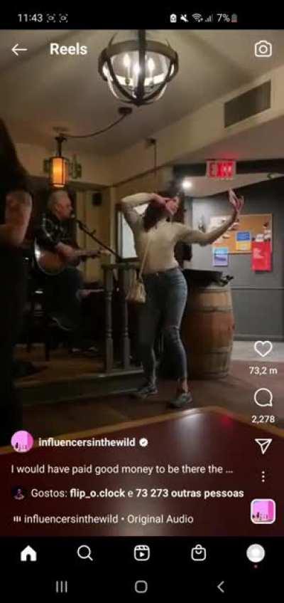 That's the epitome of being the main character right there.