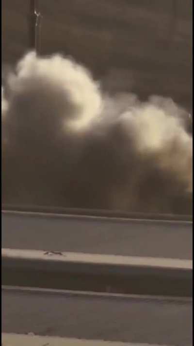 Grenade Launcher Shooter Hits Track of Iraqi M1 A1 Abrams Tank, Mosul, 2016