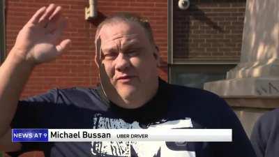 Michael Bussan, the Uber driver who saved 079 FaceWorld Dsco's life