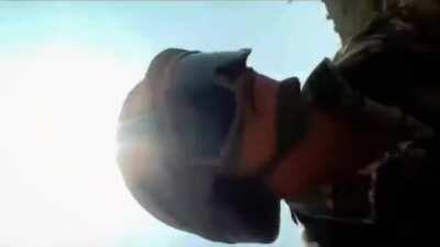 Michoacán Confrontation Footage shows Mexican Army and National Guard personnel involved in a shootout with armed fighters in Aguililla, Michoacán, July 18, 2020.