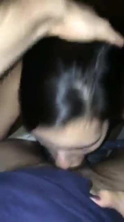 Forces Her To Go Deep