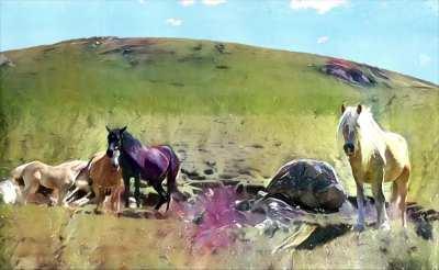 Horse Painting (OC Style Transfer)