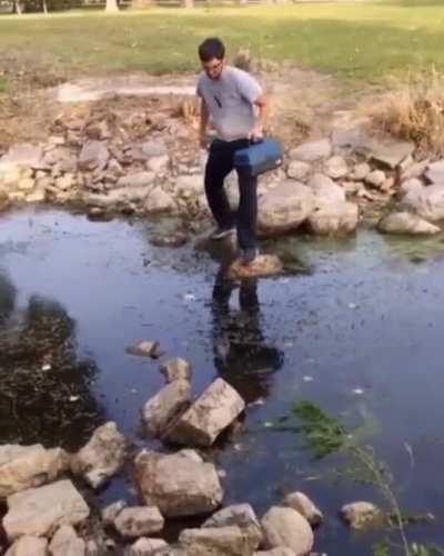 What was he counting on?)