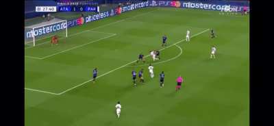 Neymar run vs. Atalanta