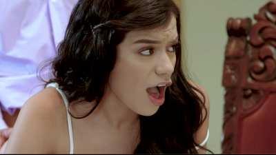 Savannah Sixx getting fucked by dad in front of mom