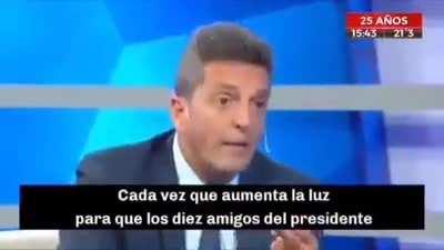 Massa sobre la inflacion.